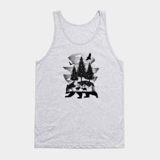 A NIGHT IN ALASKA Tank Top